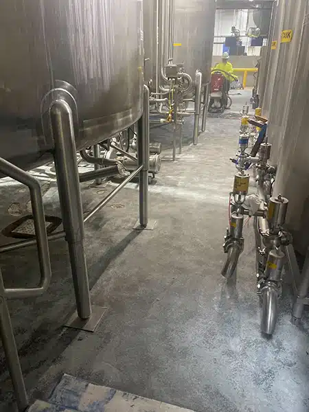 P Pepsi Gatorade Epoxy Floors Prep - Bohden Contracting Group