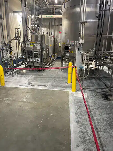 P Pepsi Gatorade Epoxy Floors Prep - Bohden Contracting Group
