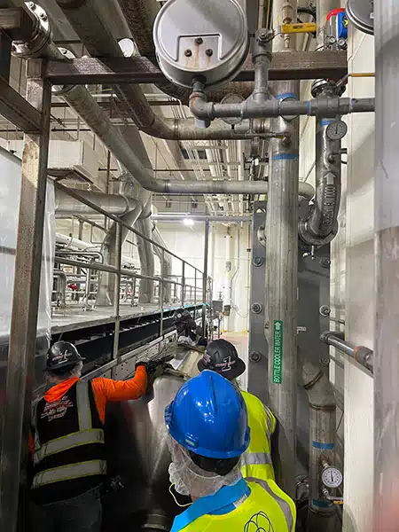 P Pepsi Gatorade New Tank Install Progress - Bohden Contracting Group