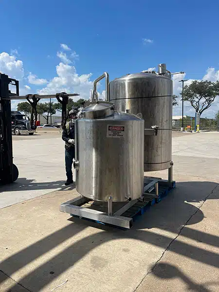 P Pepsi Gatorade New Tank Install Progress - Bohden Contracting Group